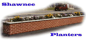 Shawnee Pre-cast Concrete Planters and Steps