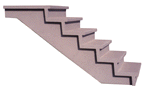 Picture of step with cut-away sides